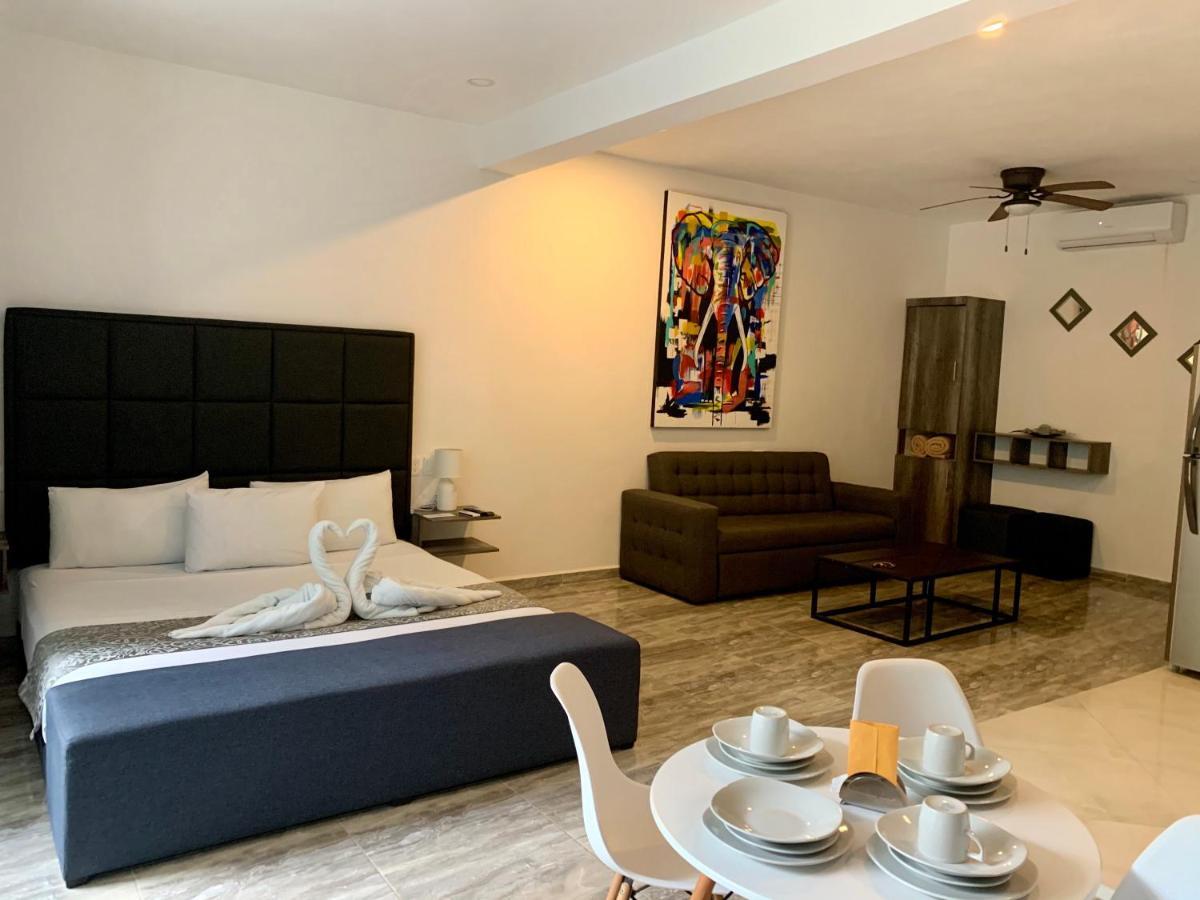 Silversands Hotel Boutique - 5Th Ave 신데 델 카르멘 외부 사진